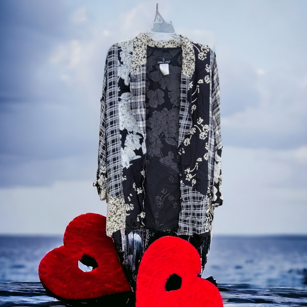 Carole Little 1990s blouse Jacket